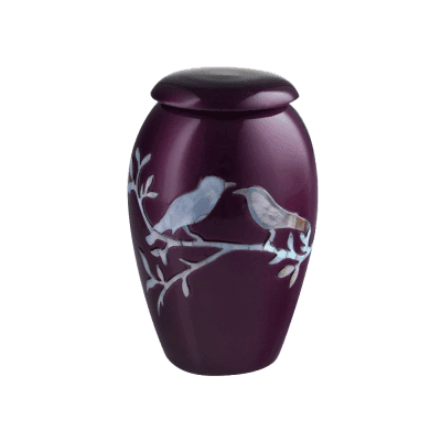 Purple Bird Inlay