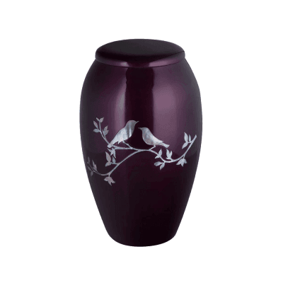 Purple Bird Inlay