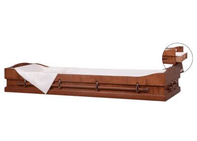 the chaise ceremonial casket